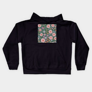 Floral Pattern Kids Hoodie